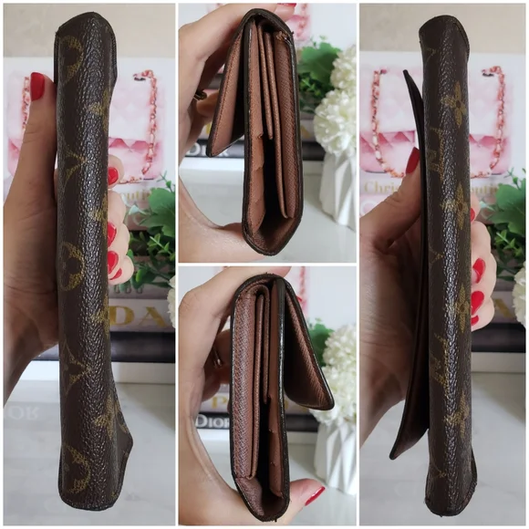 *SOLD* Authentic Pre-owned Vintage Louis Vuitton Tri-fold Long Wallet - Picture 11 of 15